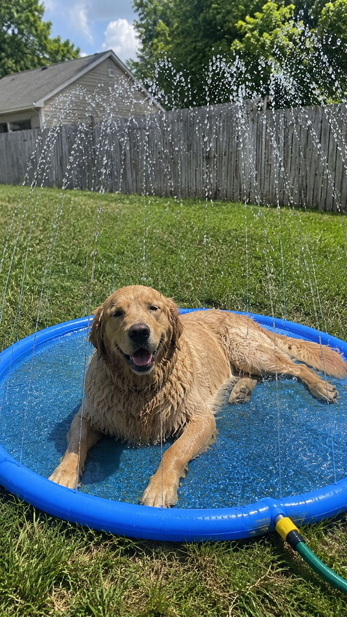 Dog Splash Pool