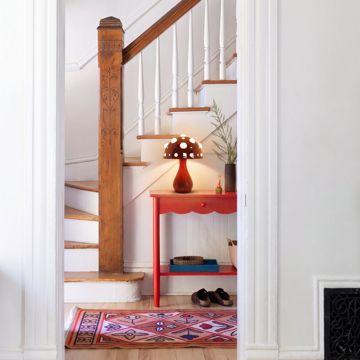Designová stolní lampa Houba