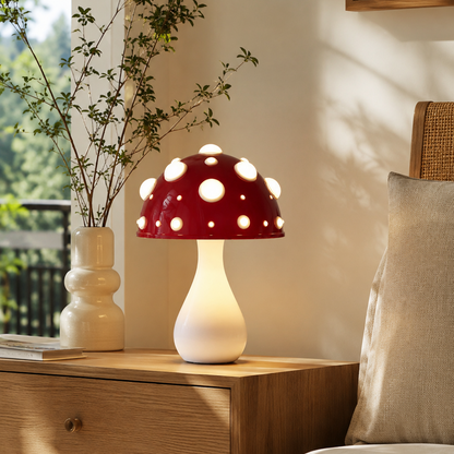 Designová stolní lampa Houba