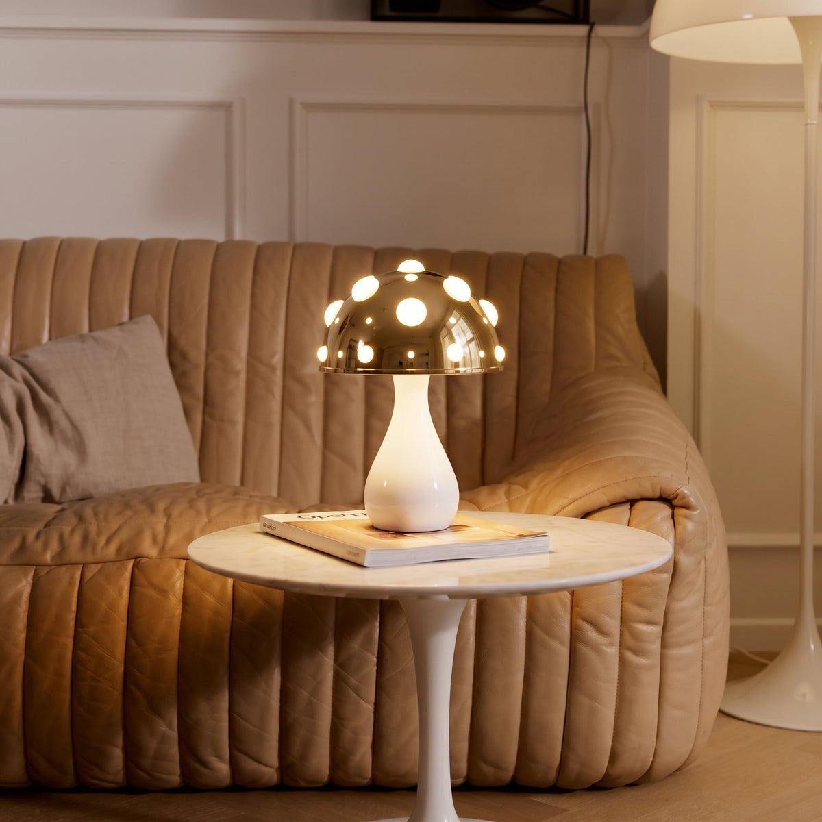 Designová stolní lampa Houba